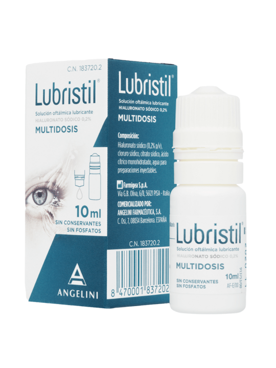 Lubristil solución oftálmica lubricante 10ml multidosis