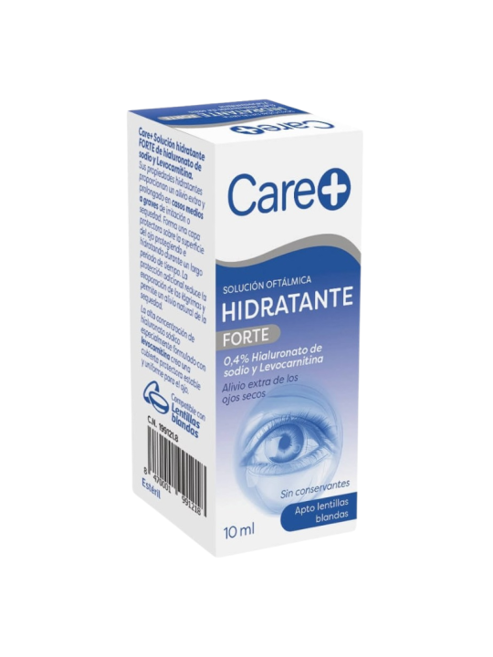 Care+ solucion oftalmica hidratante forte 10ml