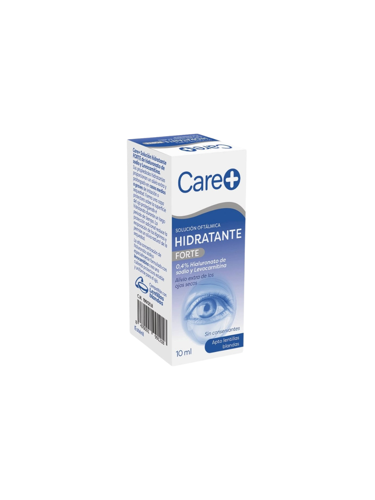 Care+ solucion oftalmica hidratante forte 10ml