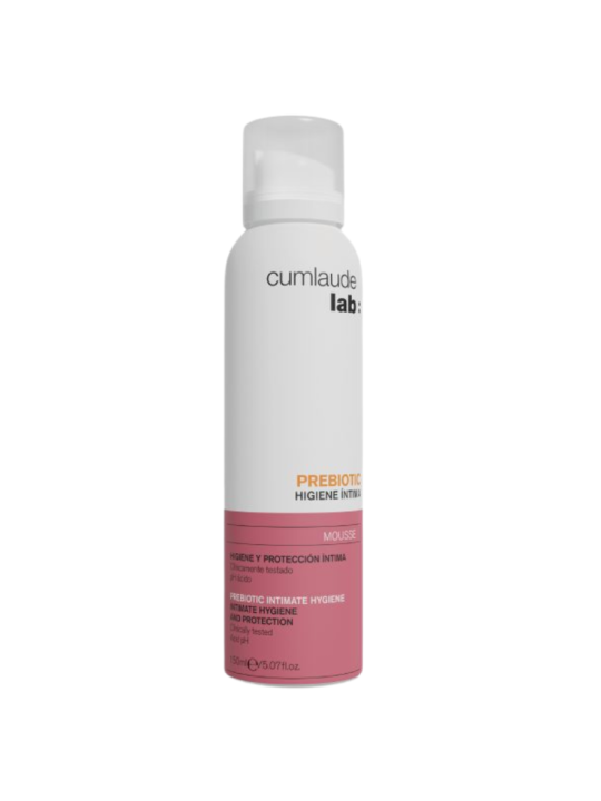 Cumlaude prebiotic mousse higiene íntima spray 50ml