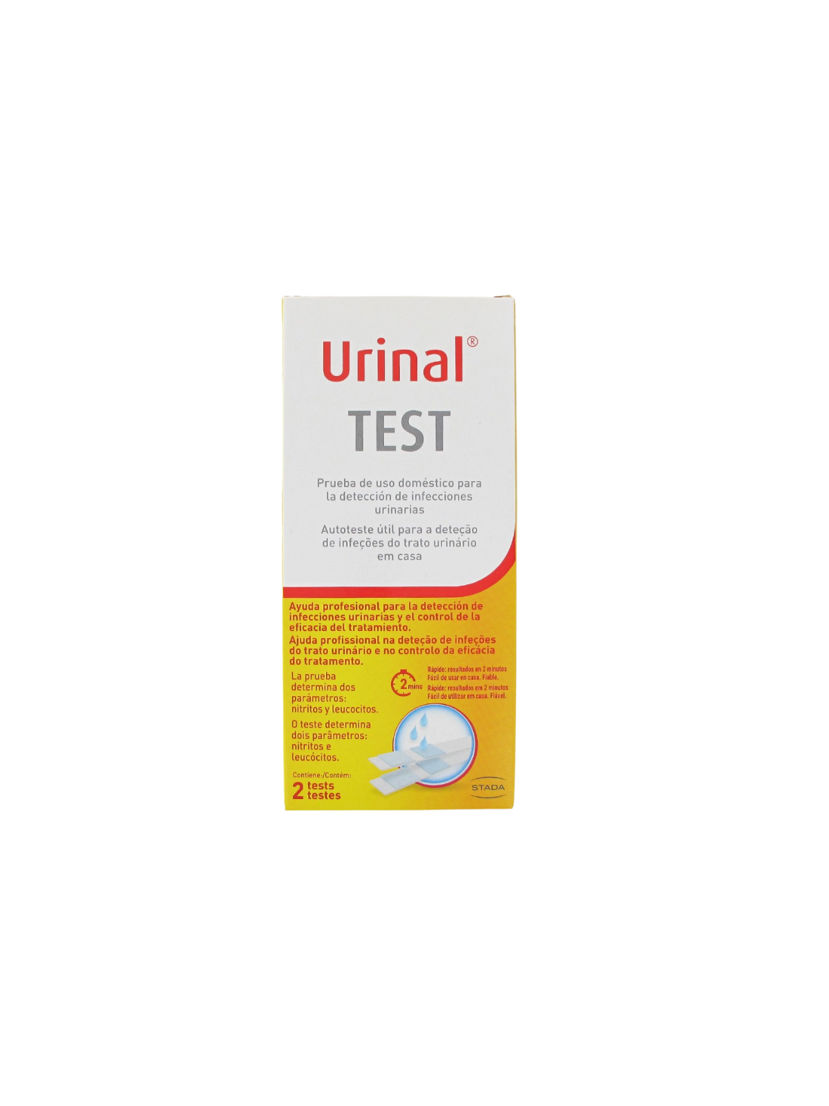 Urinal test 2 unidades