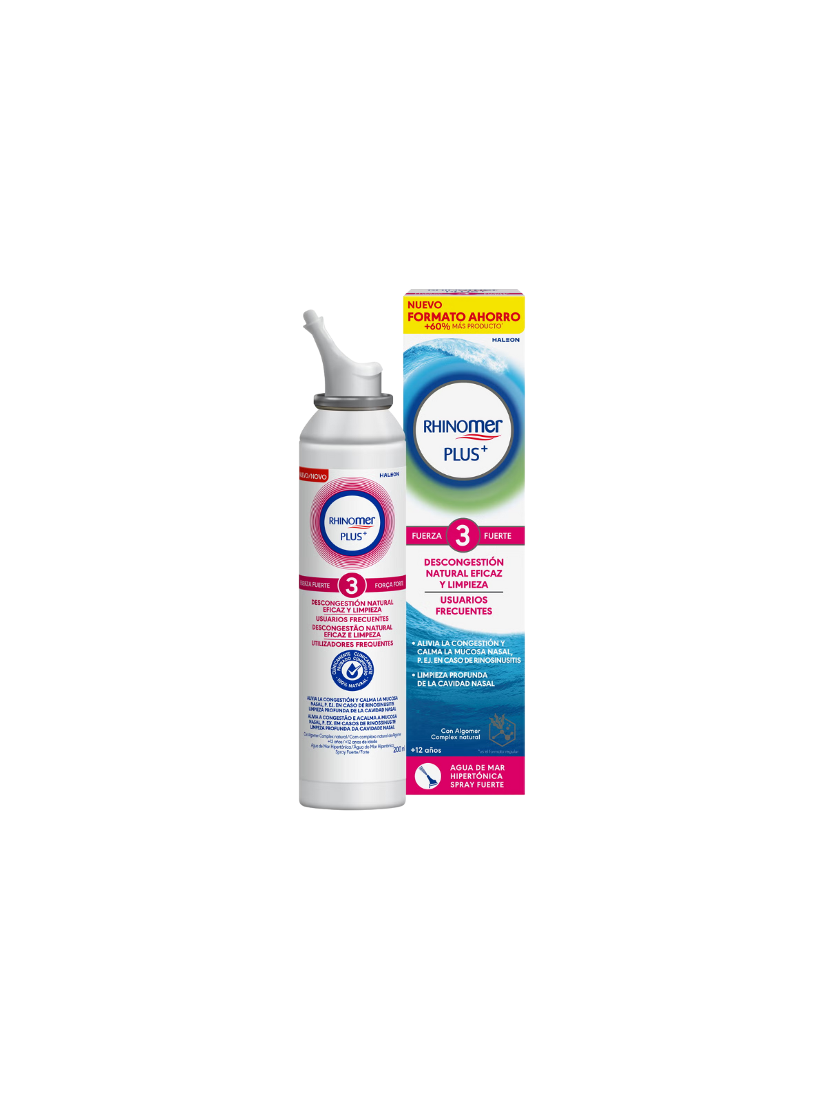 Rhinomer plus fuerza 3 XL 200ml