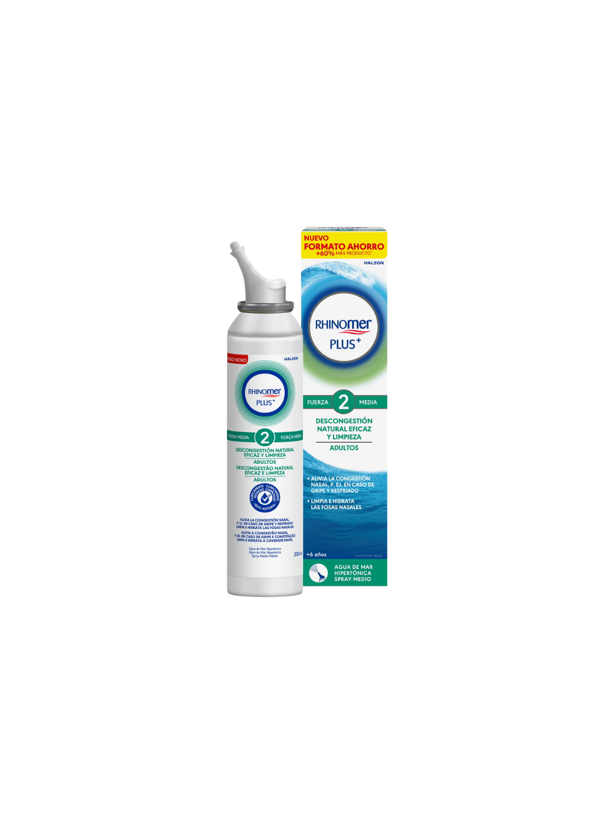 Rhinomer plus fuerza 2 XL 200ml