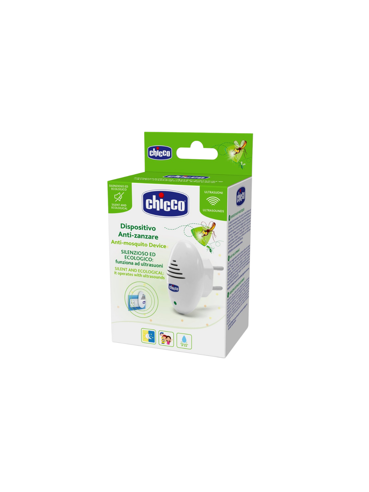 Chicco dispositivo antimosquitos ultrasonido casa