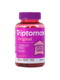 Triptomax original gummies sabor mora