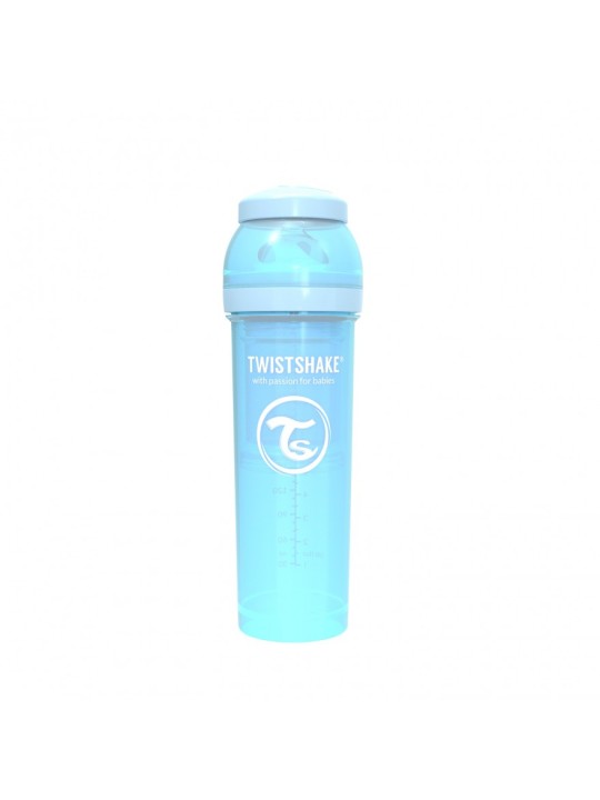 Twistshake biberon anticolico pastel azul 330 ml