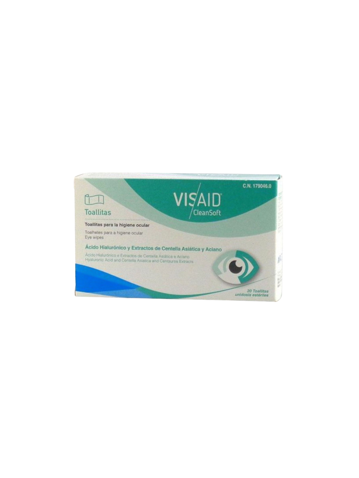 Visaid clean soft toallitas oftálmicas estériles