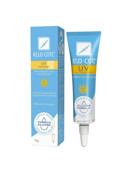 Kelo-cote reductor de cicatrices UV 6g