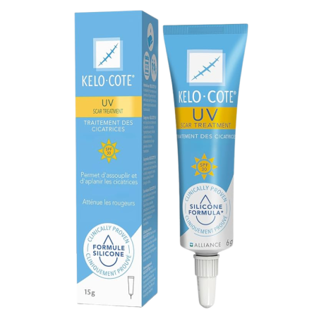 Kelo-cote reductor de cicatrices UV 6g