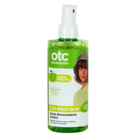 OTC protect spray desenredante 250ml aroma manzana