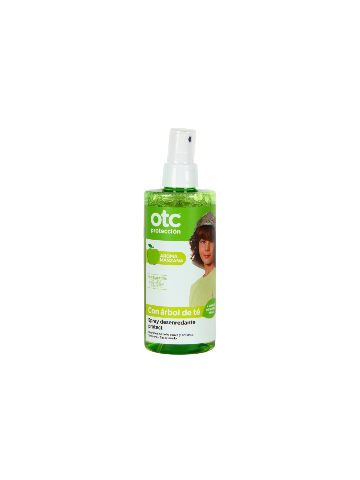 OTC protect spray desenredante 250ml aroma manzana