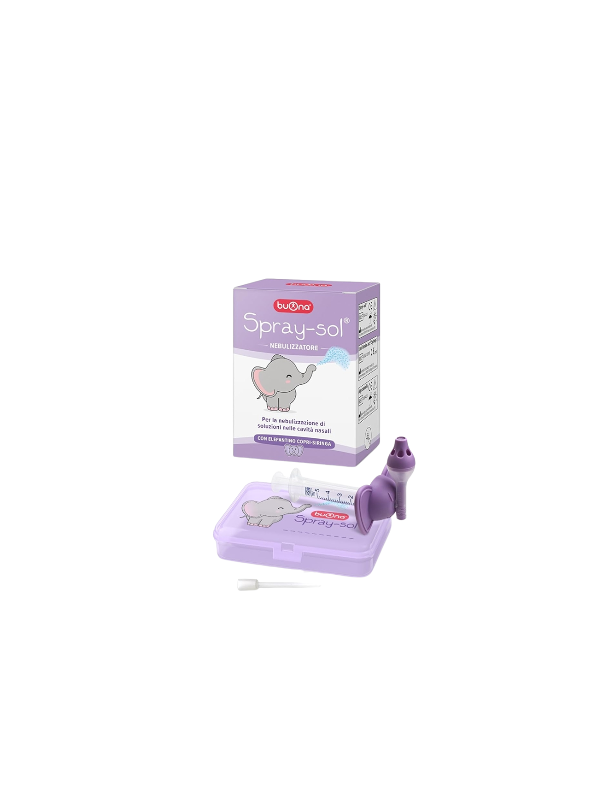 Nebianax buona spray-sol kit nebulizador elefante