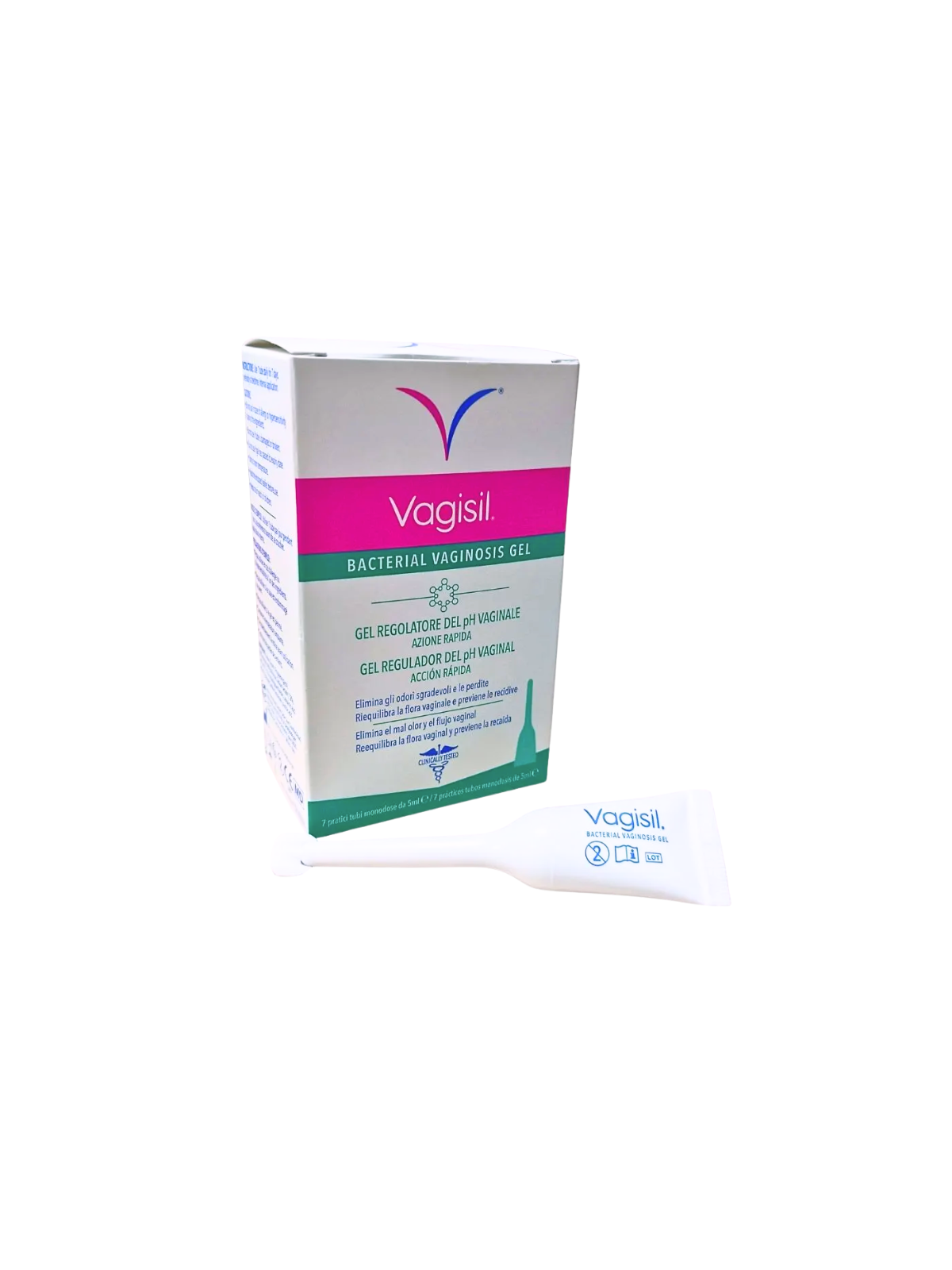 Vagisil bacterial vaginosis gel 7 tubos 5ml