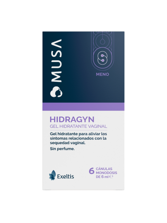 Musa meno hidragyn gel hidratante vaginal 6 canulas 6ml