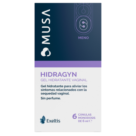 Musa meno hidragyn gel hidratante vaginal 6 canulas 6ml