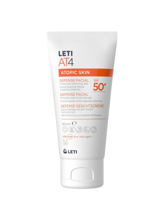 Leti at-4 defense facial spf50+