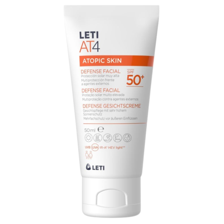 Leti at-4 defense facial spf50+