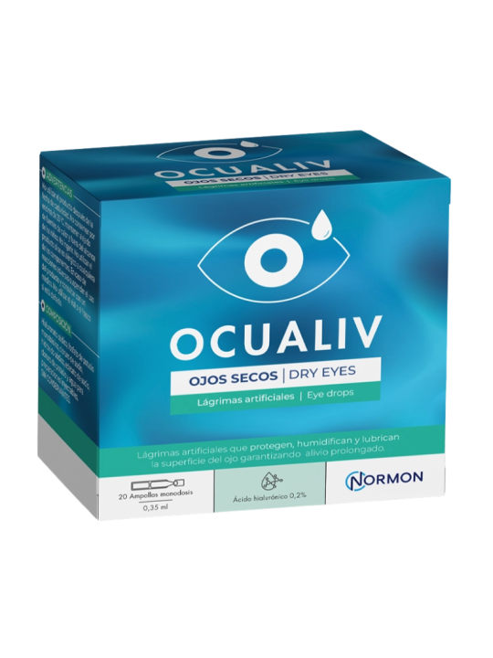 Ocualiv ojos secos 20 monodosis 0,35ml