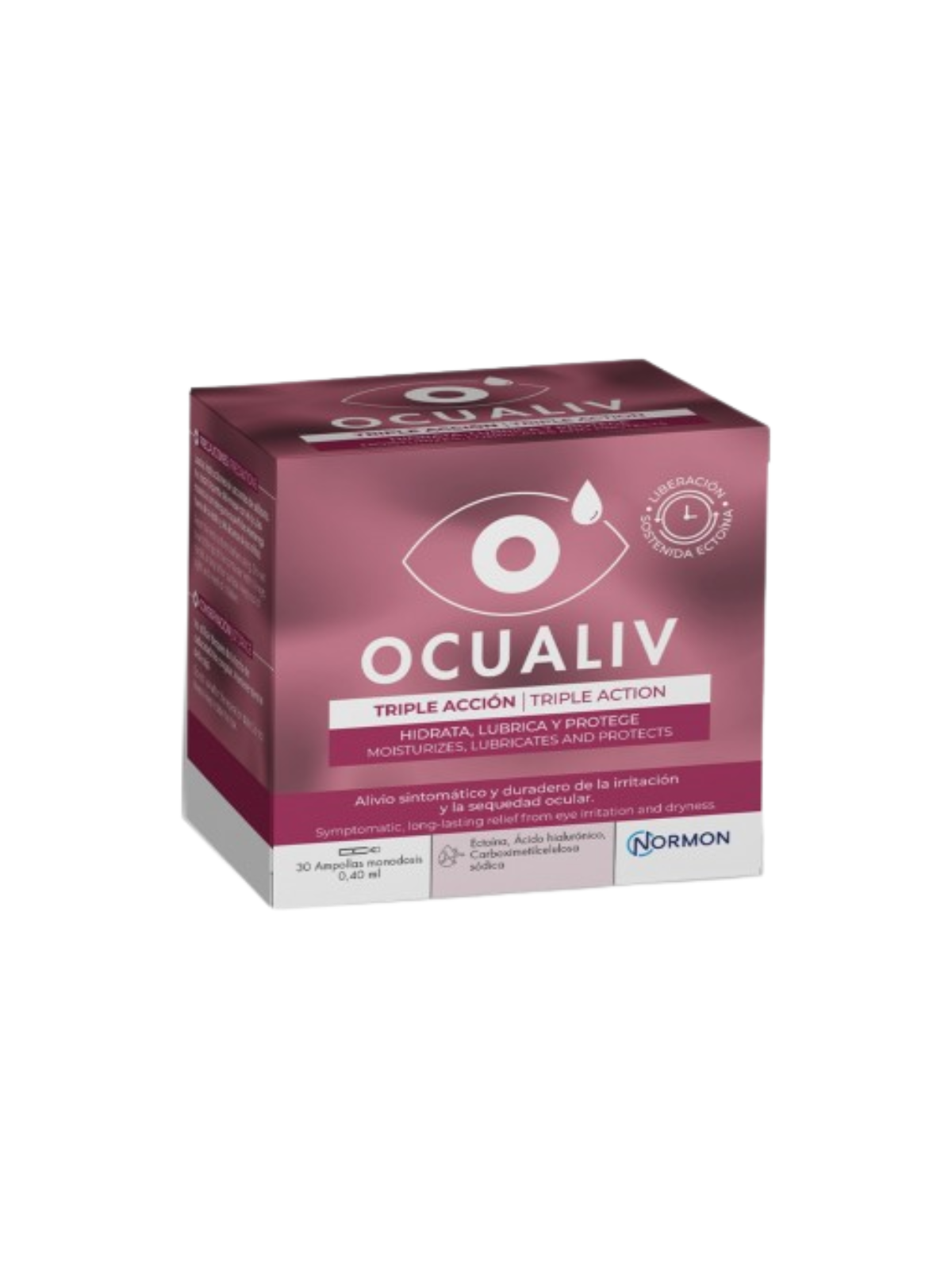Ocualiv monodosis 30 ampollas 0,40ml