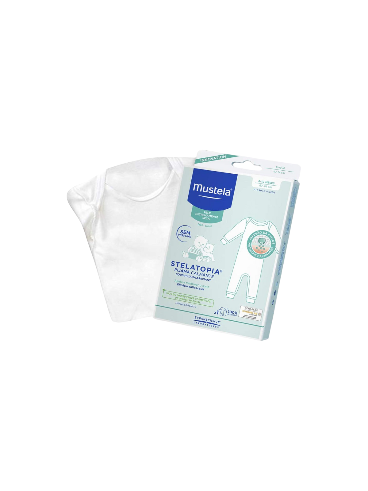 Mustela STELATOPIA® pijama de alivio de 6 a 12 meses