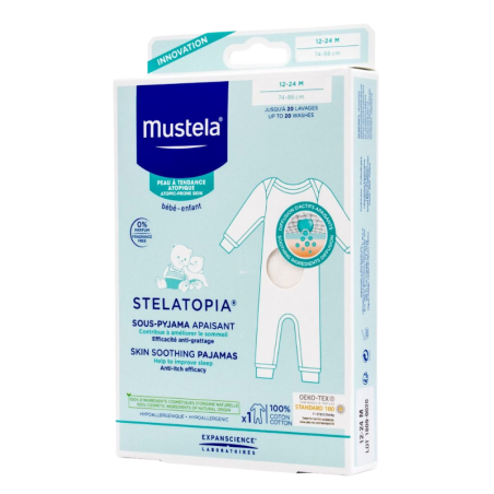 Mustela STELATOPIA® pijama de alivio de 12 a 24 meses