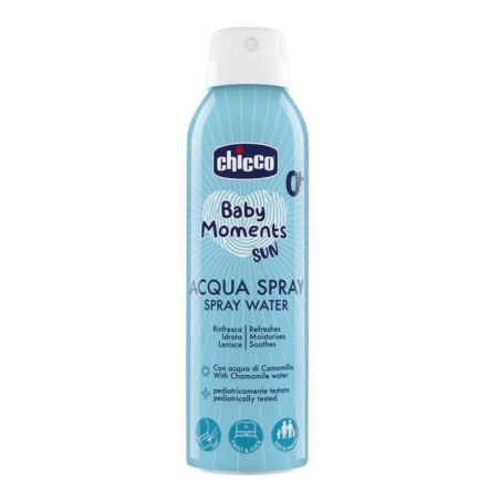 Chicco agua spray baby moments sun + 0 meses 150ml
