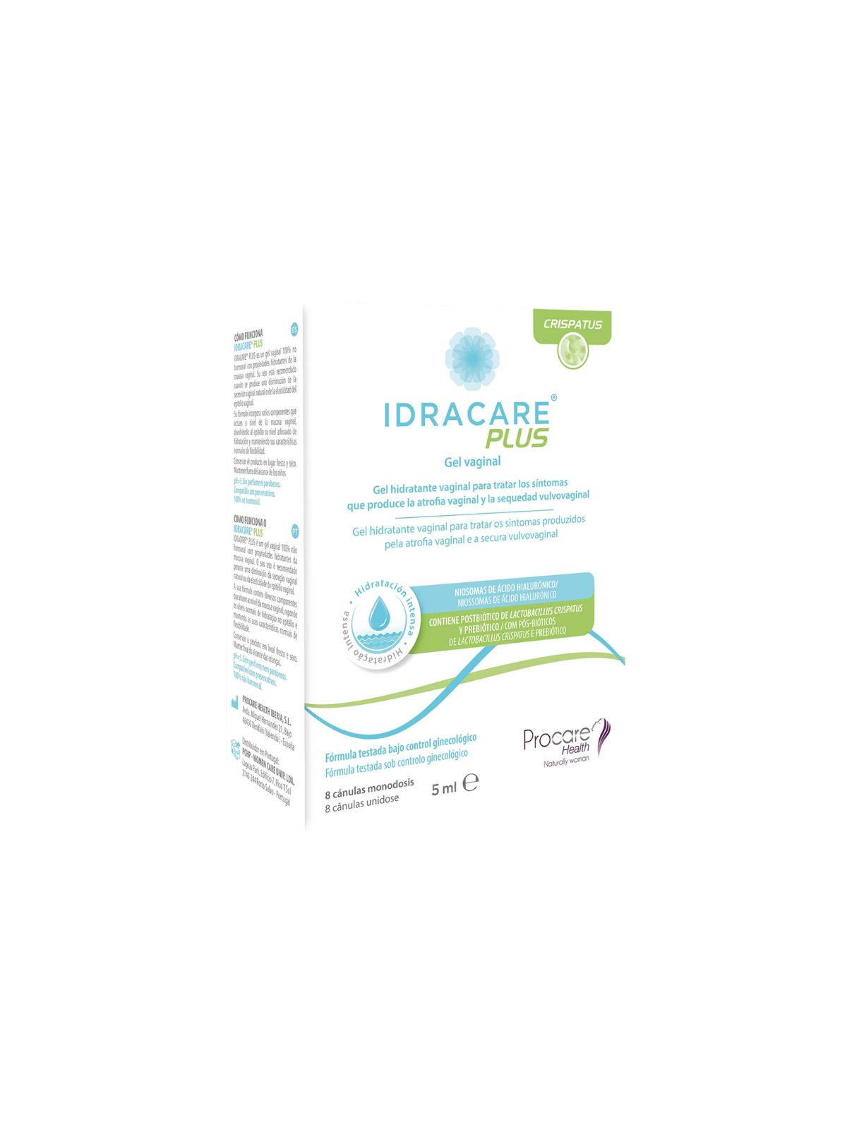 Idracare plus 8 canulas monodosis 5 ml