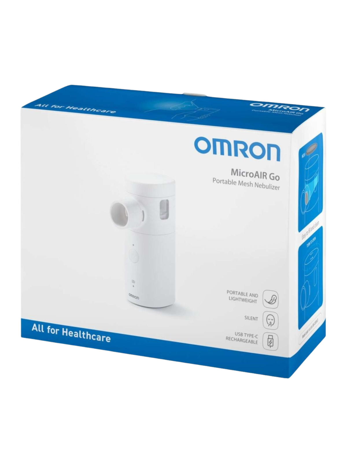 Omron MicroAir Go Nebulizador Portátil Recargable