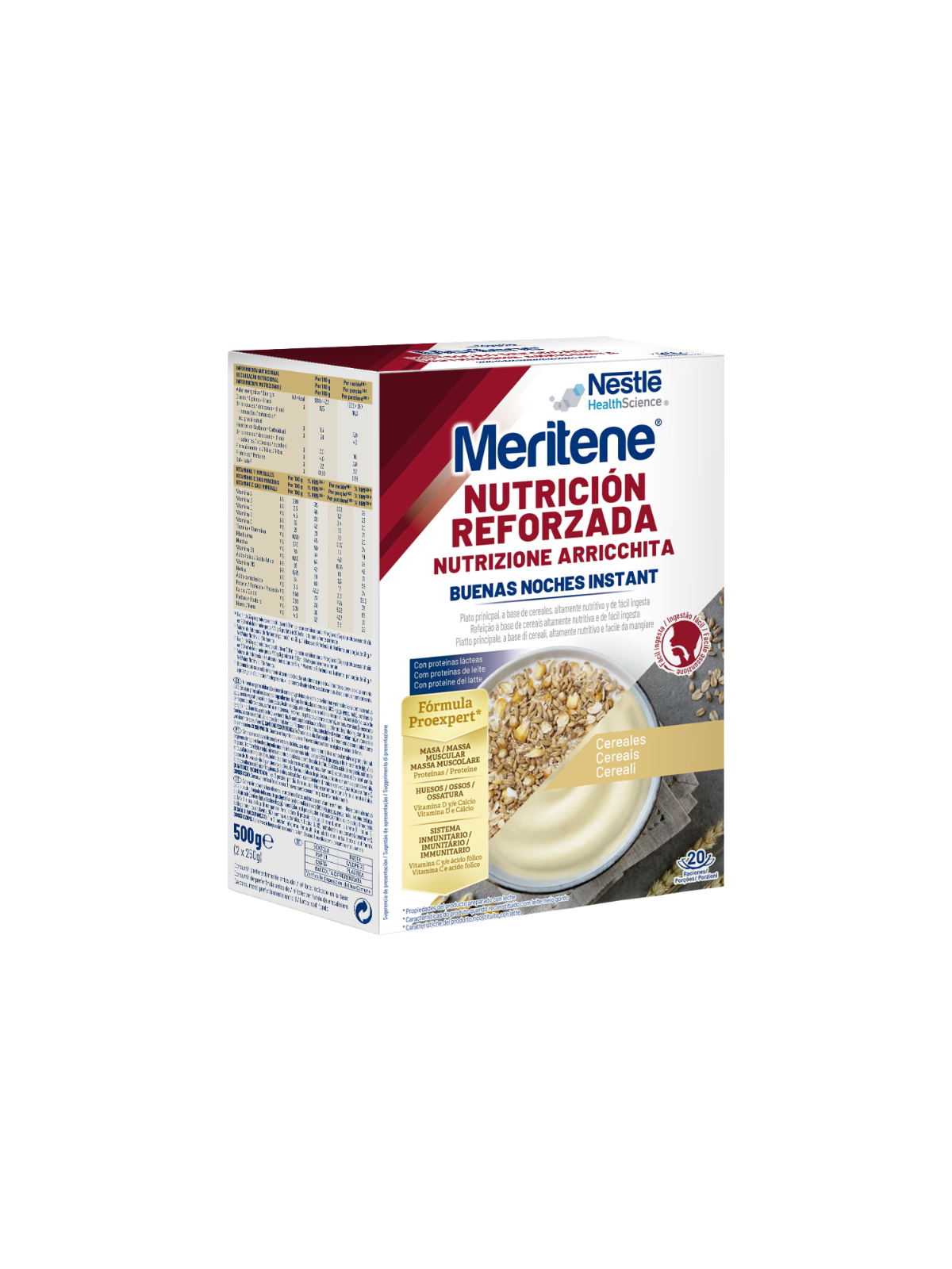 Meritene buenas noches cereales instant