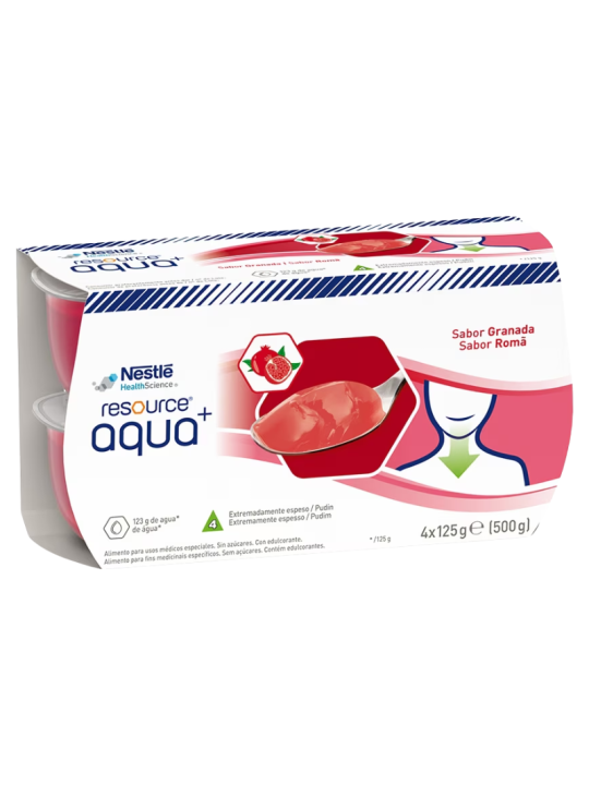 Nestlé Resource aqua + gelificada granada