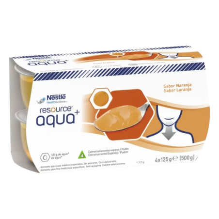 Nestlé Resource aqua + gelificada naranja