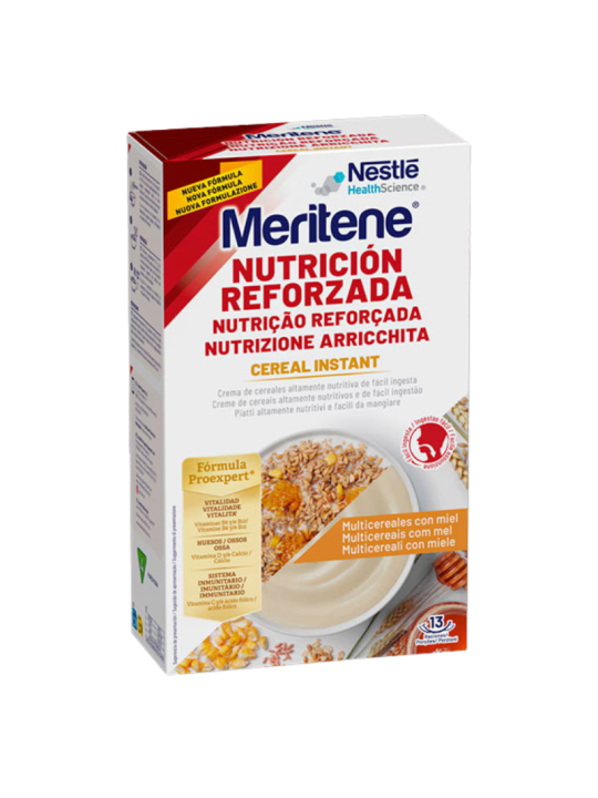 Meritene multicereales con miel 520 gr