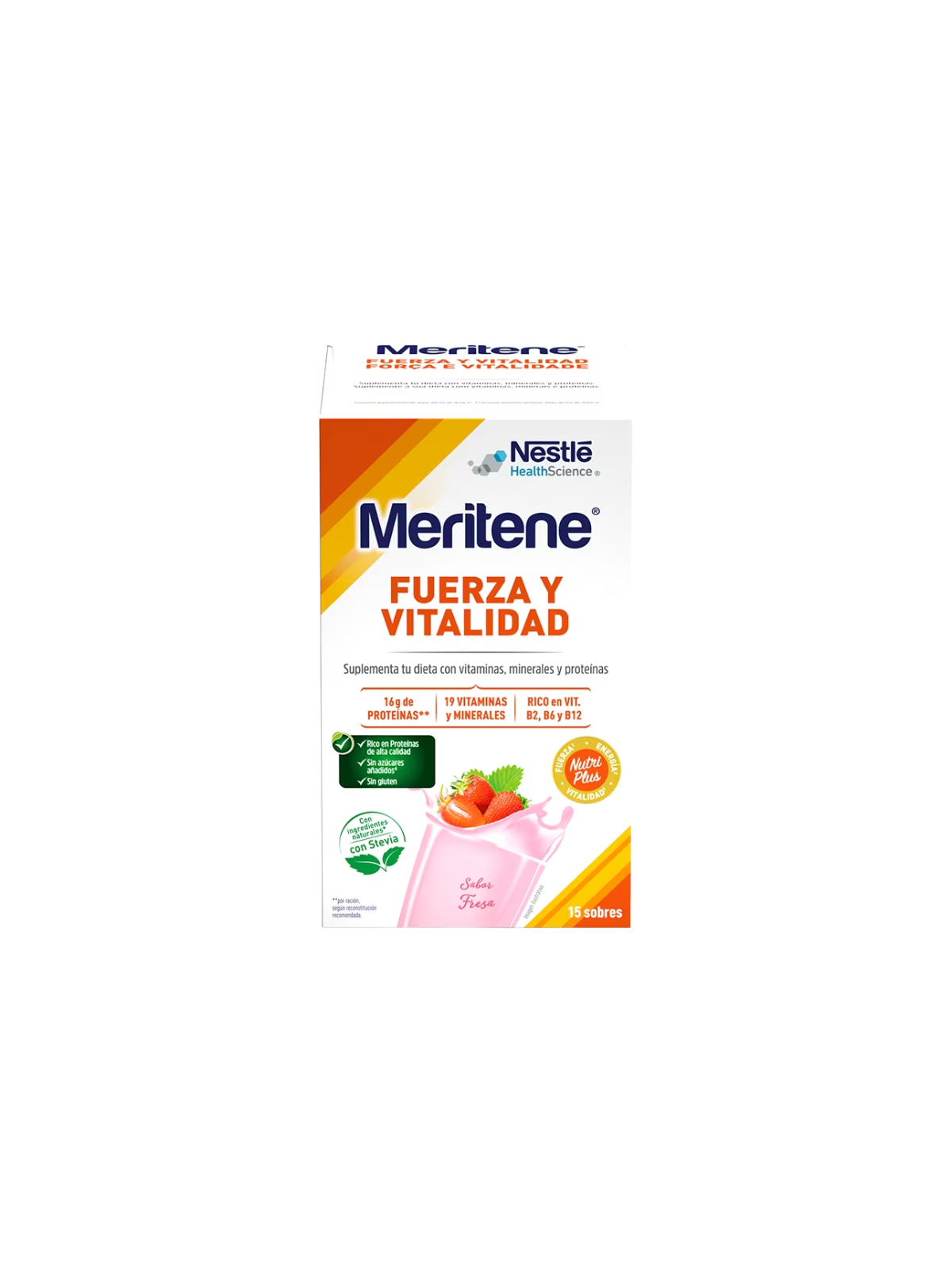 Meritene batido sabor fresa