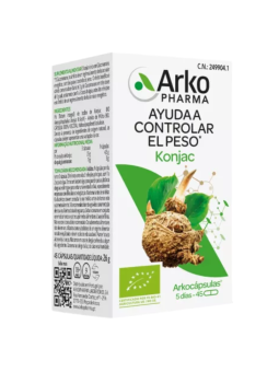 Arkocápsulas Konjac 80 cápsulas