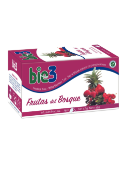 Bie3 te de frutas del bosque