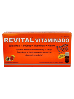 Revital vitaminado fte amp bebible  10 viales