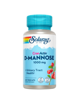 Solaray D Mannose Cranactin 60 cápsulas