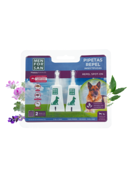 Menforsan pipeta Anti Insectos para perros 2 unidades