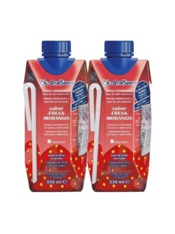 Bi-Oralsuero Sabor Fresa 2 x 330 ml