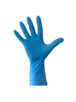 Luvax safe guante nitrilo dermolite talla M
