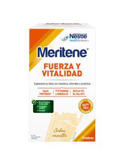 Meritene vainilla 15 sobres